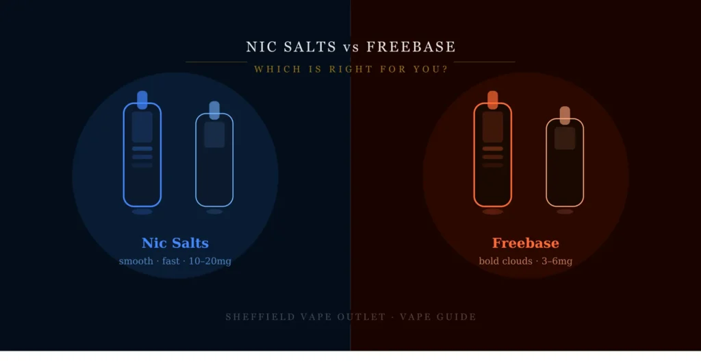 Nic Salts vs Freebase E-Liquid: Which Is Right for You?